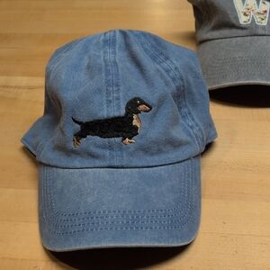 Women's Boutique Baseball Cap Embroidered Dachshund